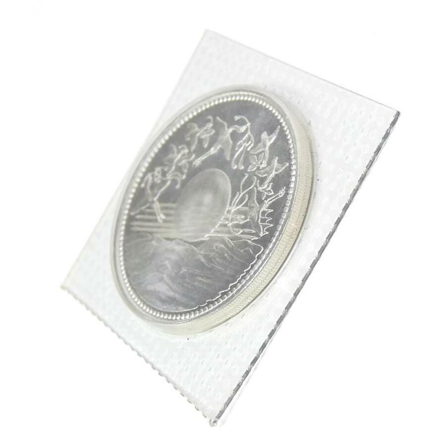 昭和61年 天皇陛下御在位60年1万円銀貨 パック入り 未開封 記念貨幣