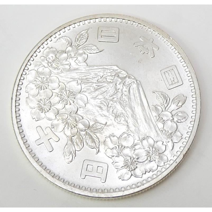 昭和39年 東京オリンピック 1000円銀貨 TOKYO 並品 記念貨幣 記念硬貨