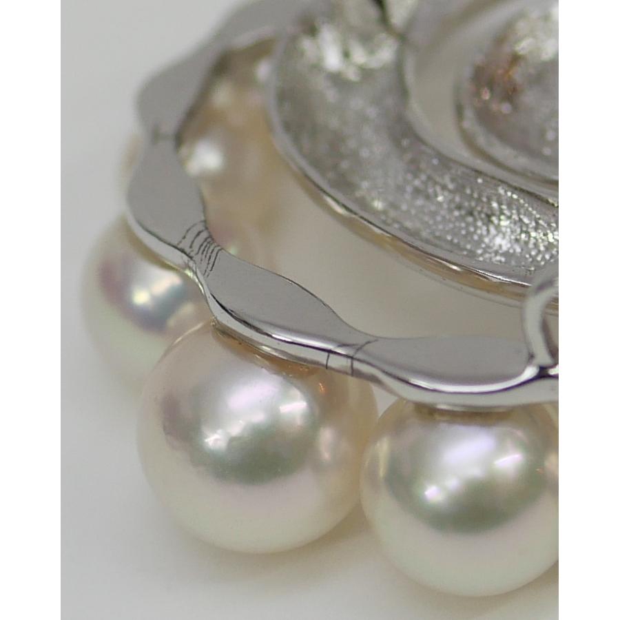 希少/未使用級✨タサキ ブローチ ピンバッチ パール 真珠 シルバー フォーマル TASAKI（タサキ） パール ブローチ 真珠/シルバー【中古】(70471