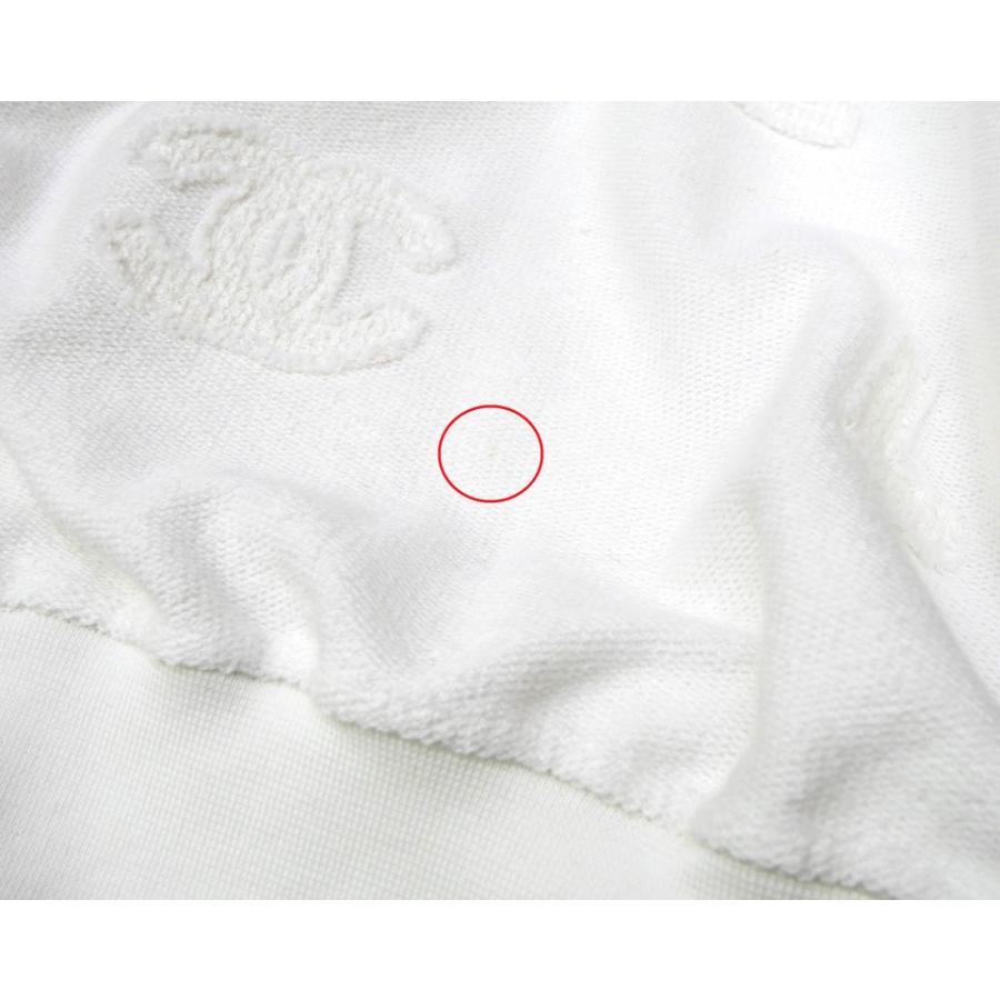 CHANEL（シャネル） ロゴ プルオーバーパーカー ココマーク 20C 白