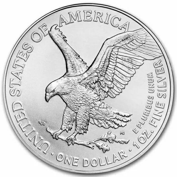 2024年 アメリカ イーグル銀貨 1オンス 20枚 1ミントロール(70522