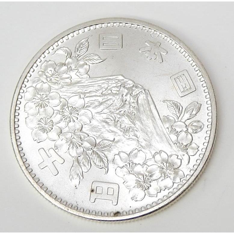 昭和39年 東京オリンピック 1000円銀貨 プラスチックケース入り TOKYO