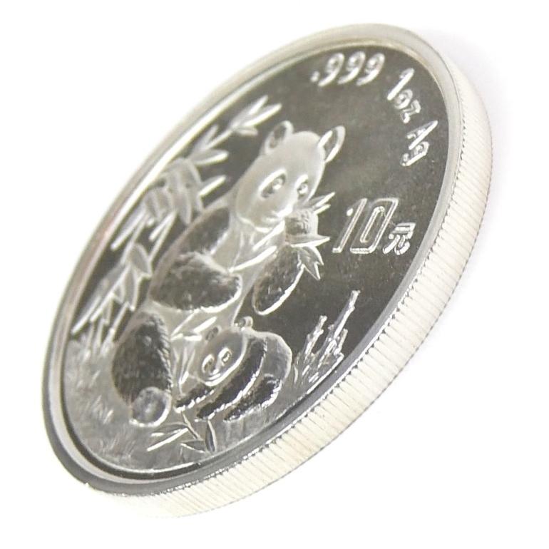パンダ銀貨 1オンス 1996年 中国 【中古】(70595) : 堀田商事質店