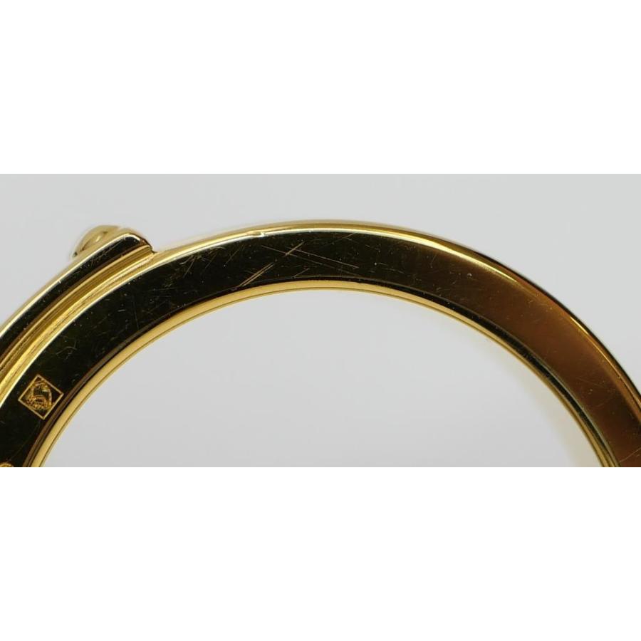 HERMES（エルメス） スカーフリング ケリー カデナ 黒×ゴールド 【中古