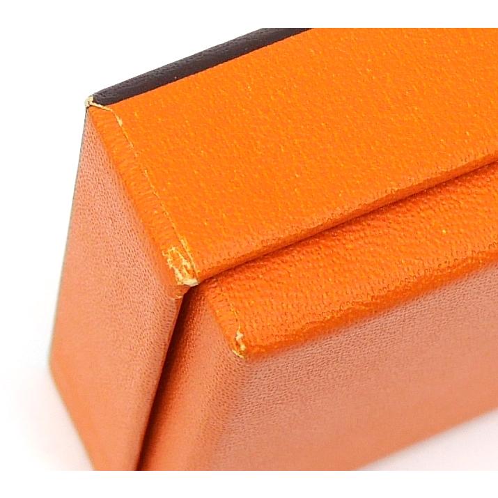HERMES（エルメス） スカーフリング ケリー カデナ 黒×ゴールド 【中古