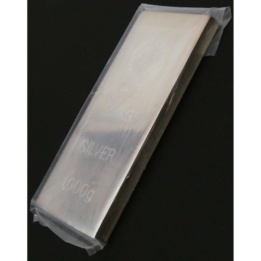 徳力本店 純銀インゴット ingot シルバーバー /シルバー/SV999.9 1000g