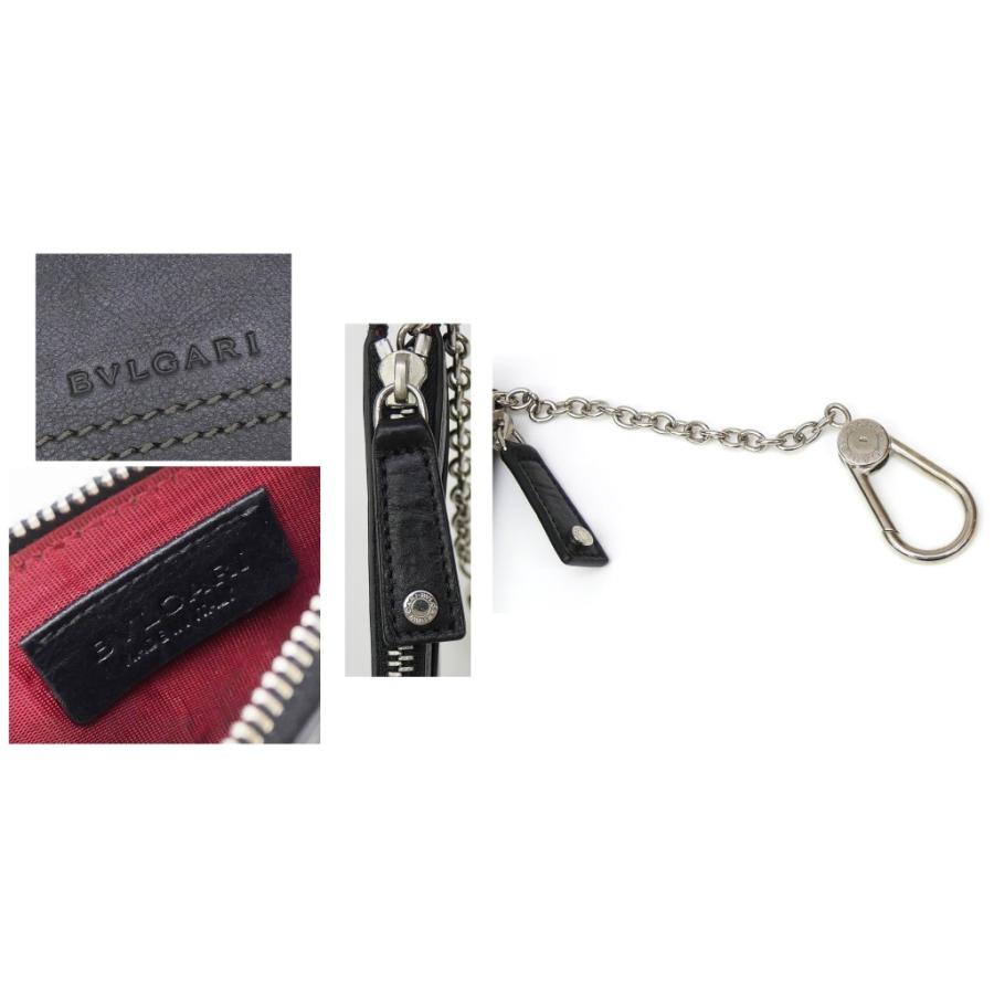 BVLGARI（ブルガリ） コイン＆キーケース コインケース 小銭入れ 黒
