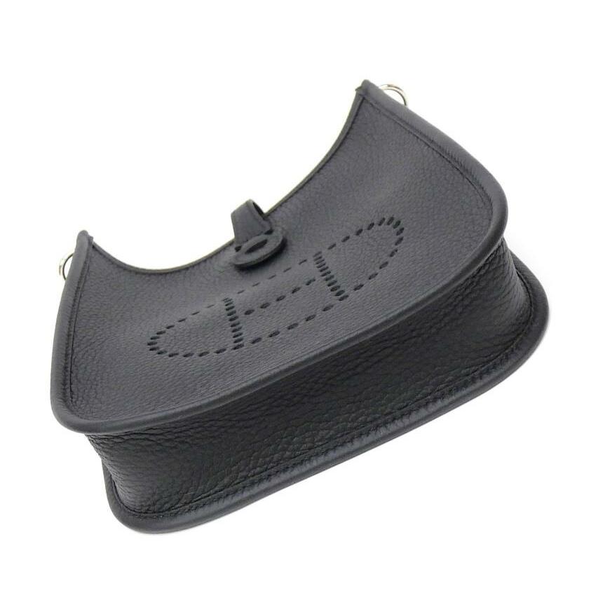 HERMES（エルメス） エブリンTPM SV金具 W刻印 黒 トリヨンクレマンス