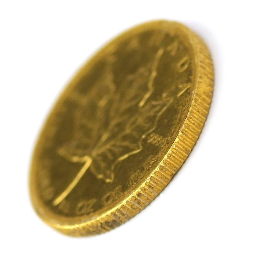 メイプルリーフ金貨 1/4oz メープルリーフ金貨 1/4オンス 1986年