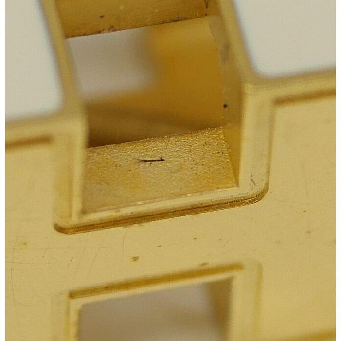 HERMES（エルメス） ネックレス カージュドアッシュ Hキューブ 白
