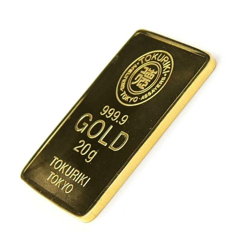 新品】徳力本店 純金 インゴット ゴールドバー 24金 20g K24 金塊
