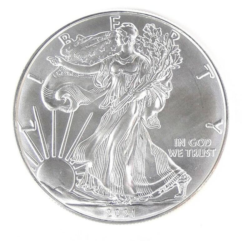 アメリカ リバティ銀貨 1オンス 2021年(70789) : 堀田商事質店 Yahoo