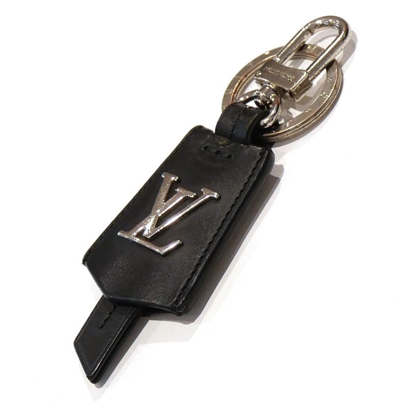 Louis Vuitton ブラック キーホルダー LOUIS VUITTON（ルイ・ヴィトン） キーホルダー・LV クロッシュ クレ