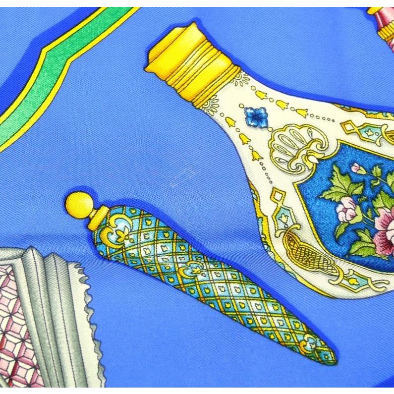 HERMES（エルメス） スカーフ カレ90 Qu'importe le flacon 香水瓶