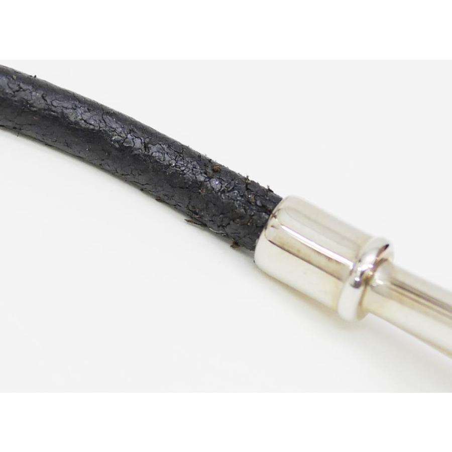 HERMES（エルメス） ジャンボ チョーカー ブレスレット 黒 【中古