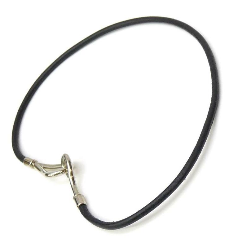HERMES（エルメス） ジャンボ チョーカー ブレスレット 黒 【中古