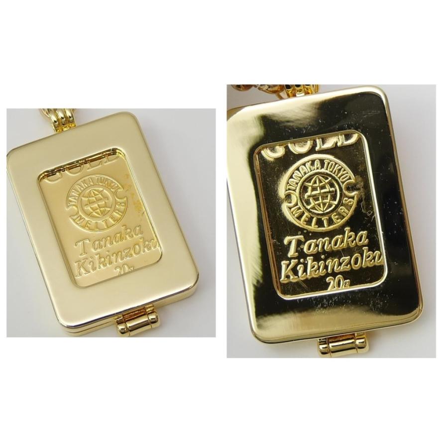 田中貴金属 純金インゴット 20g バッグチャーム ゴールドバー ingot 24