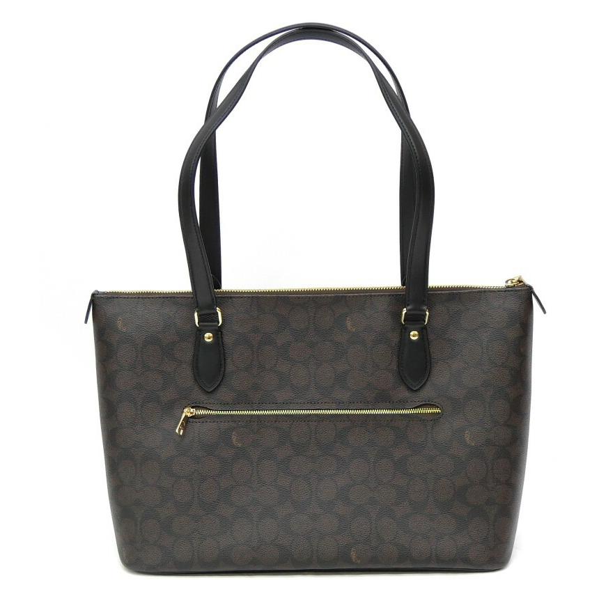 COACH（コーチ） シグネチャー トートバッグ CW381 ブラウン PVC