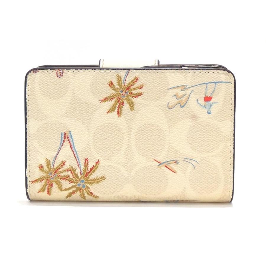 COACH（コーチ） 二つ折り財布 ミディアム コーナー ジップ ウォレット