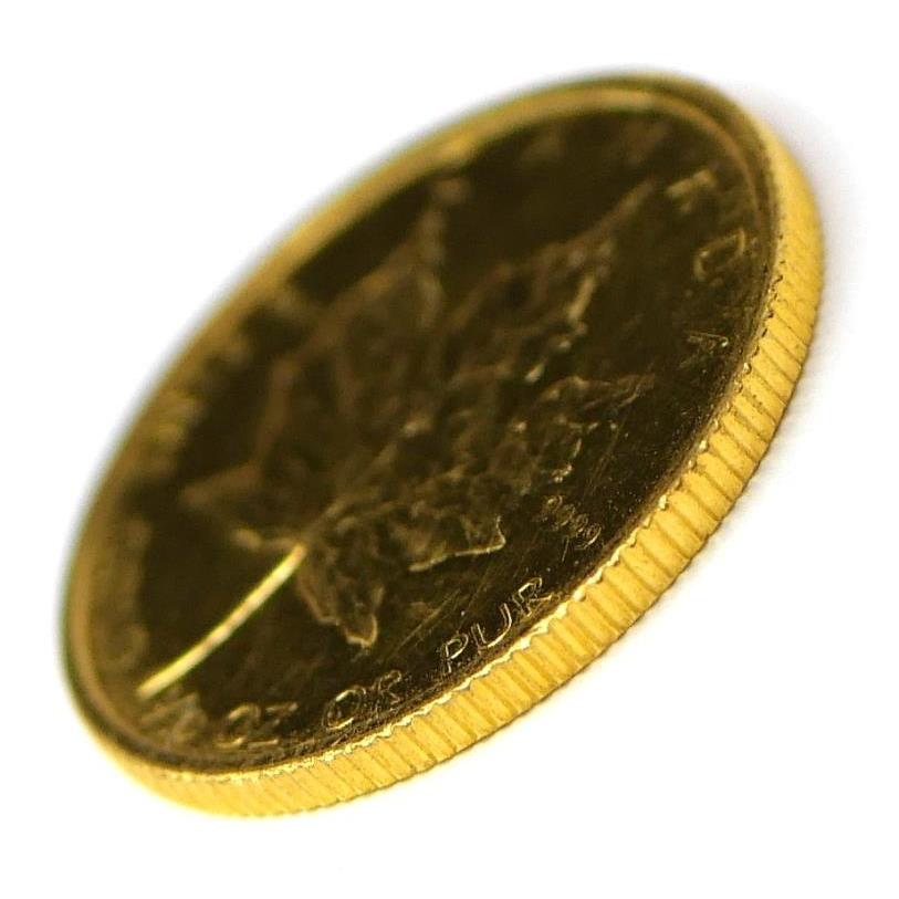 メイプルリーフ金貨 1/10oz 1986年 メープルリーフ金貨 1/10オンス