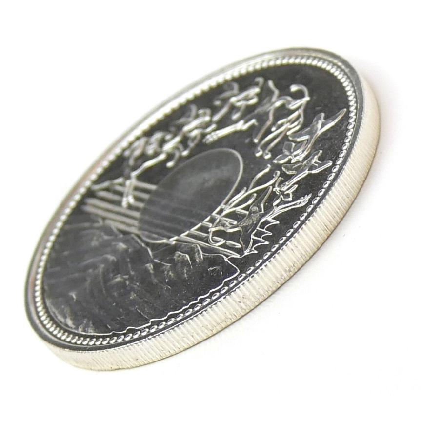 昭和61年 天皇陛下御在位60年1万円銀貨 パックなし 記念貨幣 記念硬貨