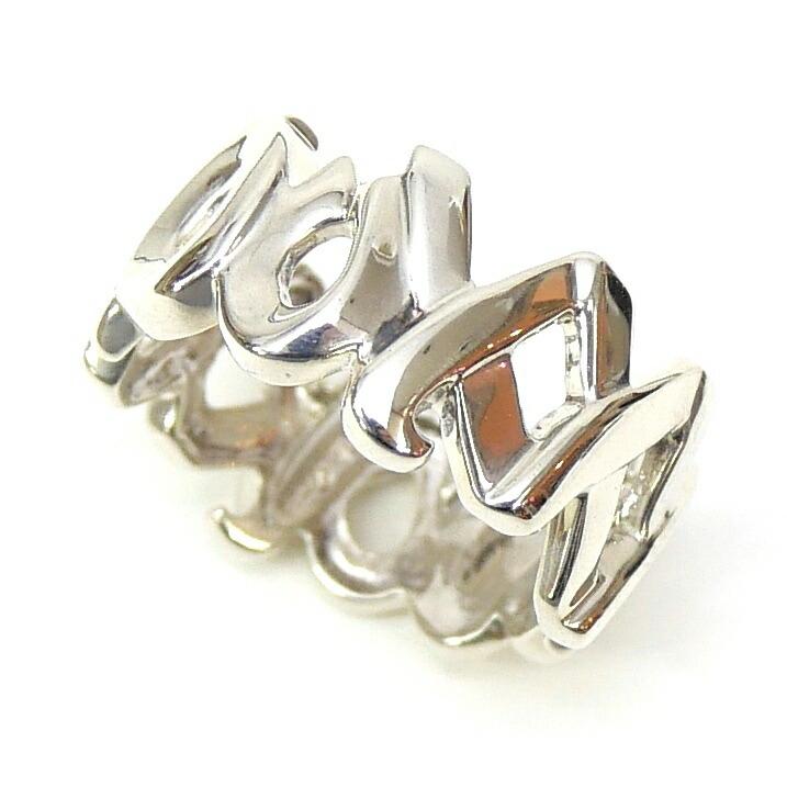 Tiffany ラブ&キスリング 10.5号　ティファニー TIFFANY&Co.（ティファニー） 指輪 キス リング パロマピカソ ＃10.5