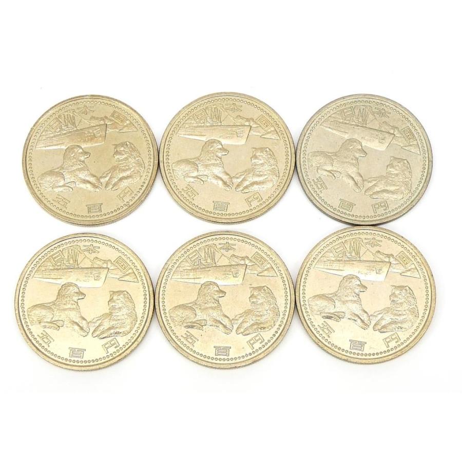 500円記念硬貨いろいろ 50枚セット 5種類 25000円分 記念貨幣 【中古