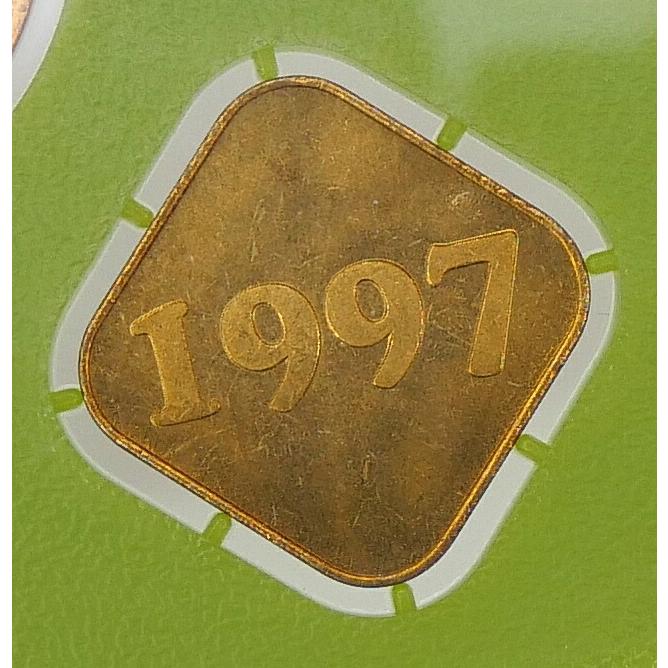 敬老貨幣セット 平成9年 ミントセット 1997年(71413) : 堀田商事質店