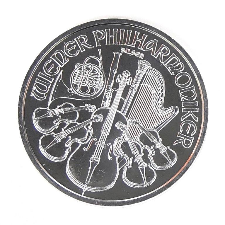 ウィーン銀貨 1オンス 1oz 2015年 【中古】(71461) : 堀田商事質店
