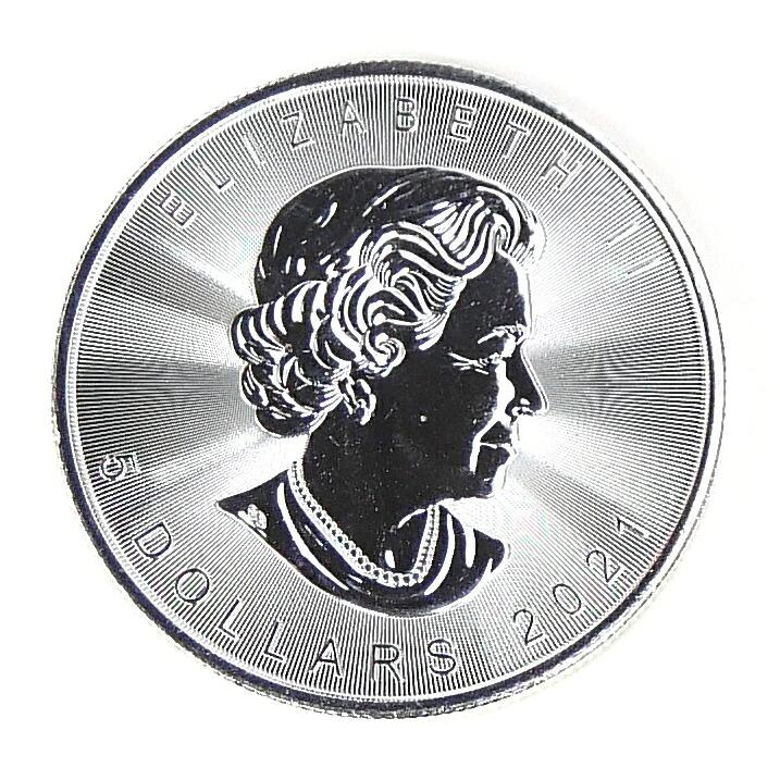 か*ジ様 メープルリーフ銀貨/2021年 1オンス銀貨 メイプルリーフ銀貨 1oz 2021年 メイプル銀貨 メープルリーフコイン