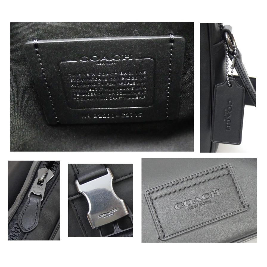 COACH（コーチ） トラック クロスボディ ショルダーバッグ C2715 黒