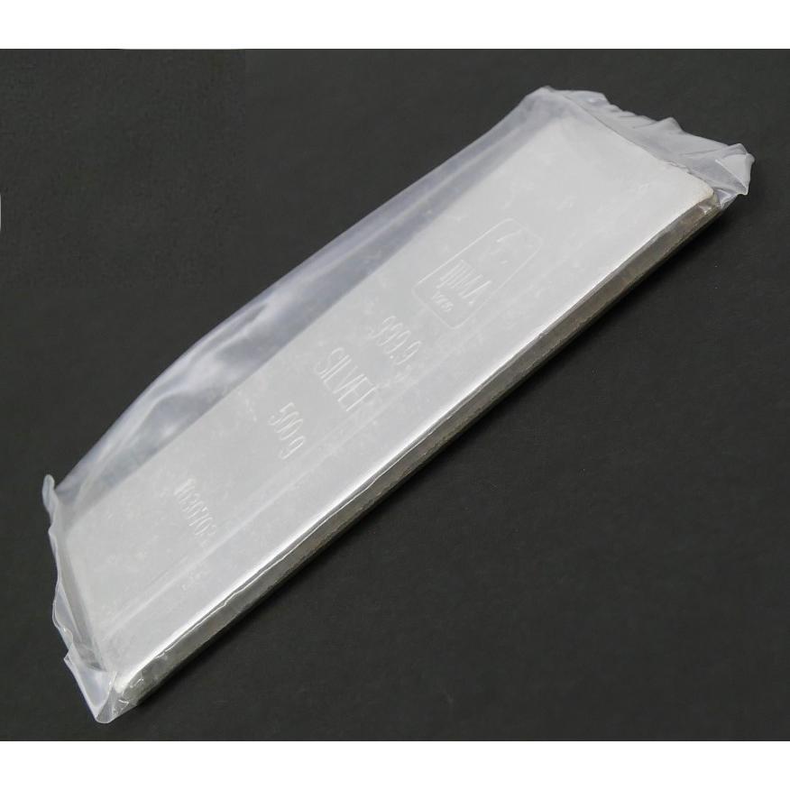 井嶋金銀工業 純銀 インゴット ingot /シルバー/SV999.9 500g 【中古