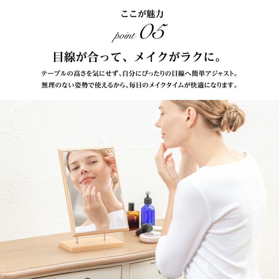 HORIUCHI MIRROR（ホリウチミラー） 堀内鏡工業 2WAYウッドスタンド