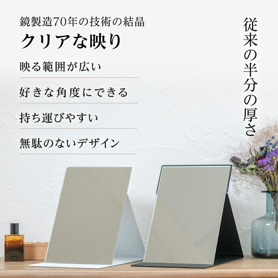 HORIUCHI MIRROR（ホリウチミラー） 堀内鏡工業 折立ミラー メイク