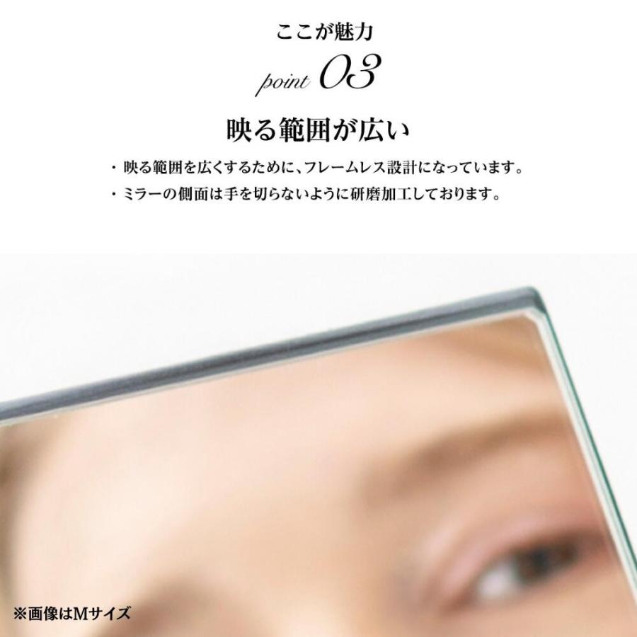 【新品未開封】つっぱりミラー ホワイト 176cm 調整可能 キャスター付き スタンドミラー 1個 ホワイト 角度調節 飛散防止加工