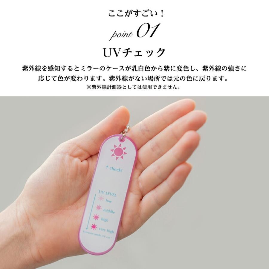堀内鏡工業 【気になる紫外線をチェック】 UVレベルチェック・リップ