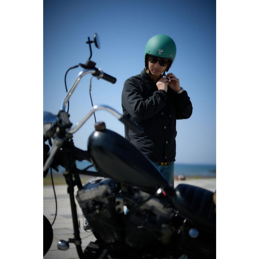 スモールジェット ホライズンヘルメット DELTRON500 フラットビンテージグリーン｜horizon-helmet｜20