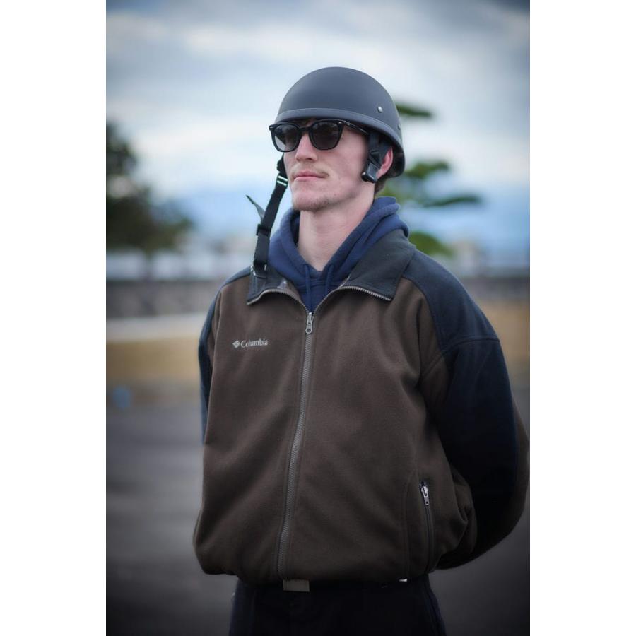 EAGLE HALF HELMET イーグルハーフヘルメット マットブラック HORIZON
