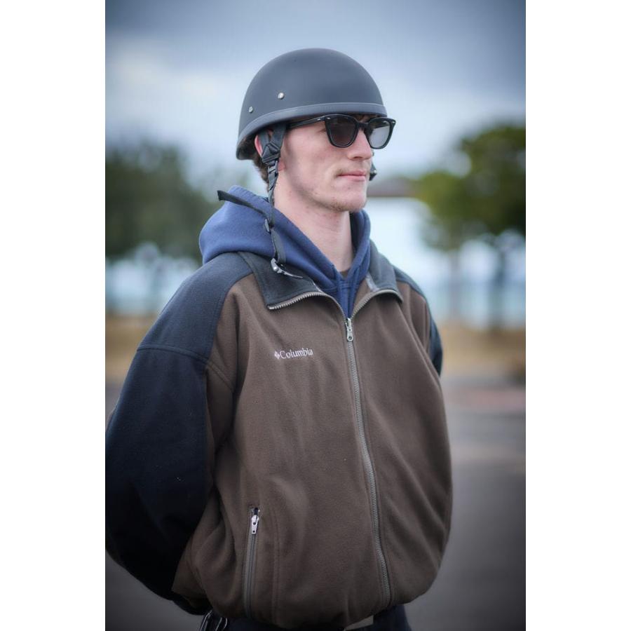 EAGLE HALF HELMET イーグルハーフヘルメット マットブラック HORIZON