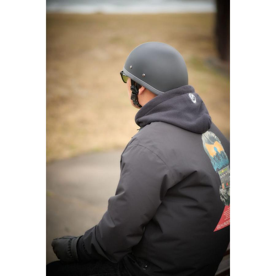 EAGLE HALF HELMET イーグルハーフヘルメット マットブラック HORIZON