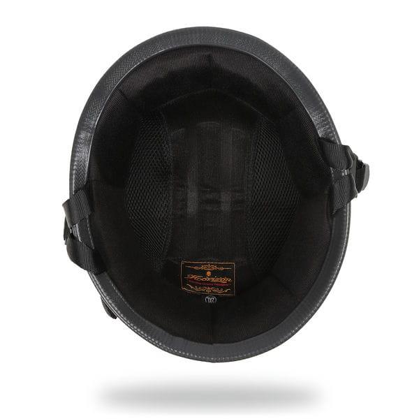 GERMAN HALF HELMET ジャーマンハーフヘルメット ブラック HORIZON