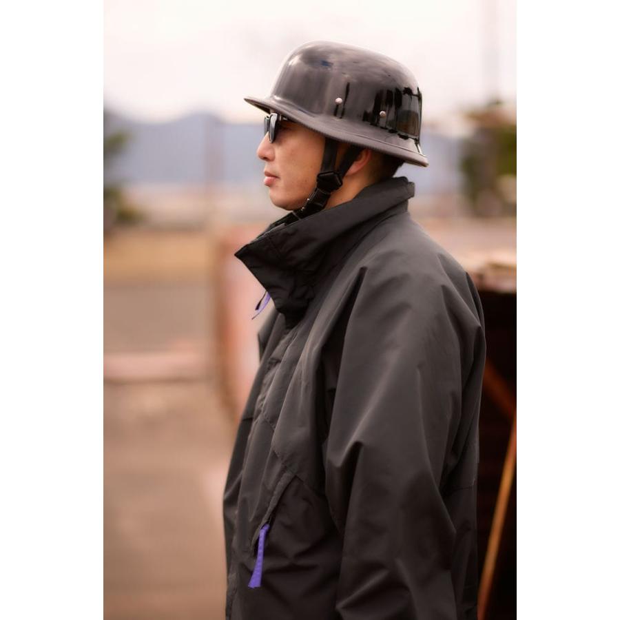 ホライゾン　ナチヘル　ヘルメット　ブラック GERMAN HALF HELMET ジャーマンハーフヘルメット ブラック HORIZON