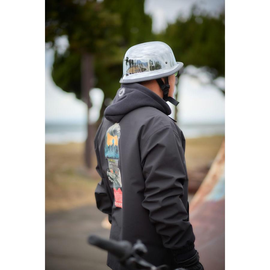 GERMAN HALF HELMET ジャーマンハーフヘルメット クローム HORIZON