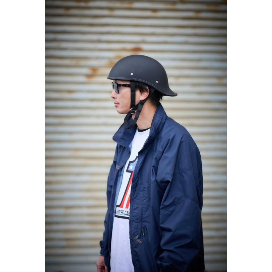 GOOSE TAIL HALF HELMET グーステールハーフヘルメット マットブラック