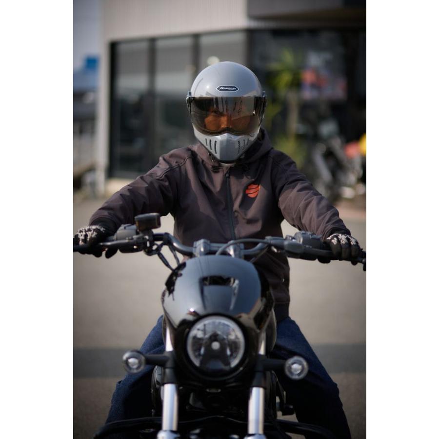 バンディットヘルメット HORIZON JADE ジェイド バイクヘルメット GRAY グレー｜horizon-helmet｜12