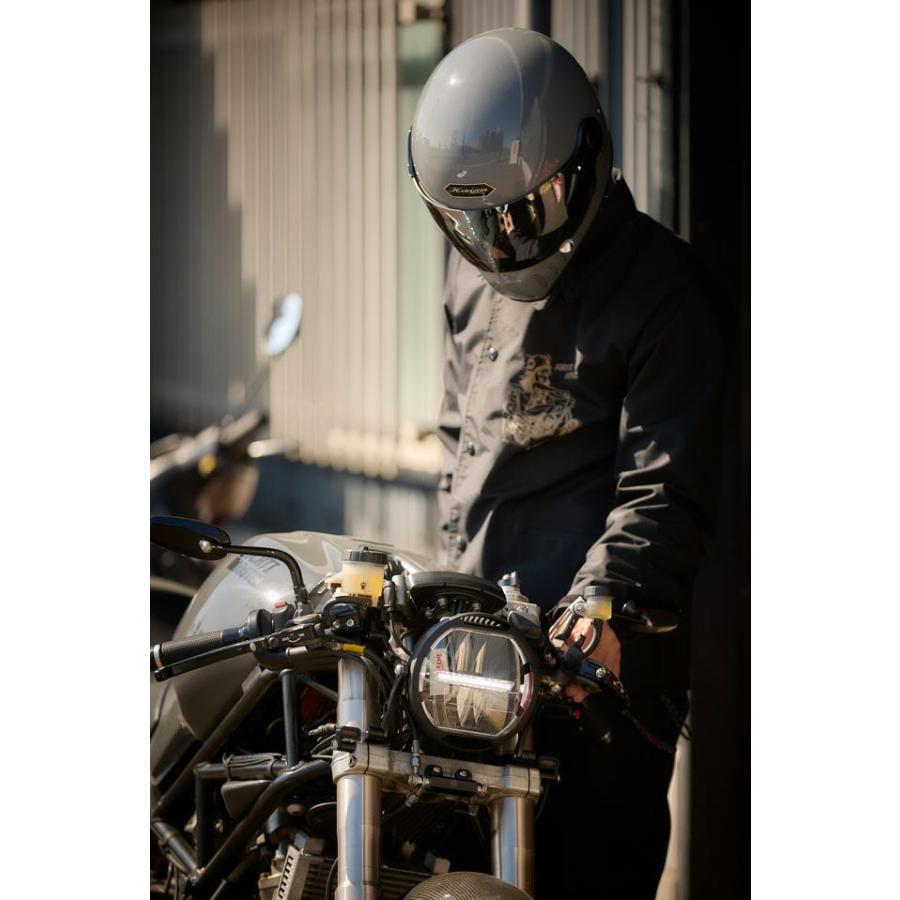 バンディットヘルメット HORIZON JADE ジェイド バイクヘルメット GRAY グレー｜horizon-helmet｜06