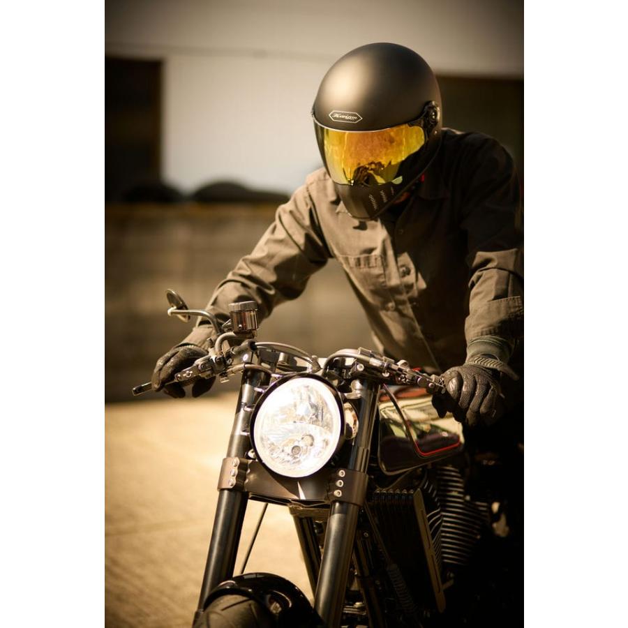 HORIZON JADE ジェイド バイクヘルメットMATTE BLACK マットブラック 