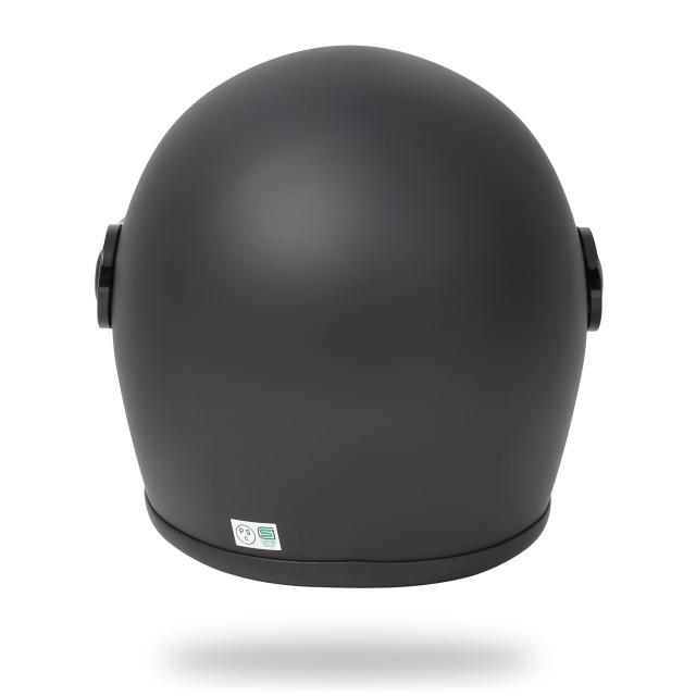 HORIZON JADE ジェイド バイクヘルメットMATTE　BLACK マットブラック｜horizon-helmet｜05