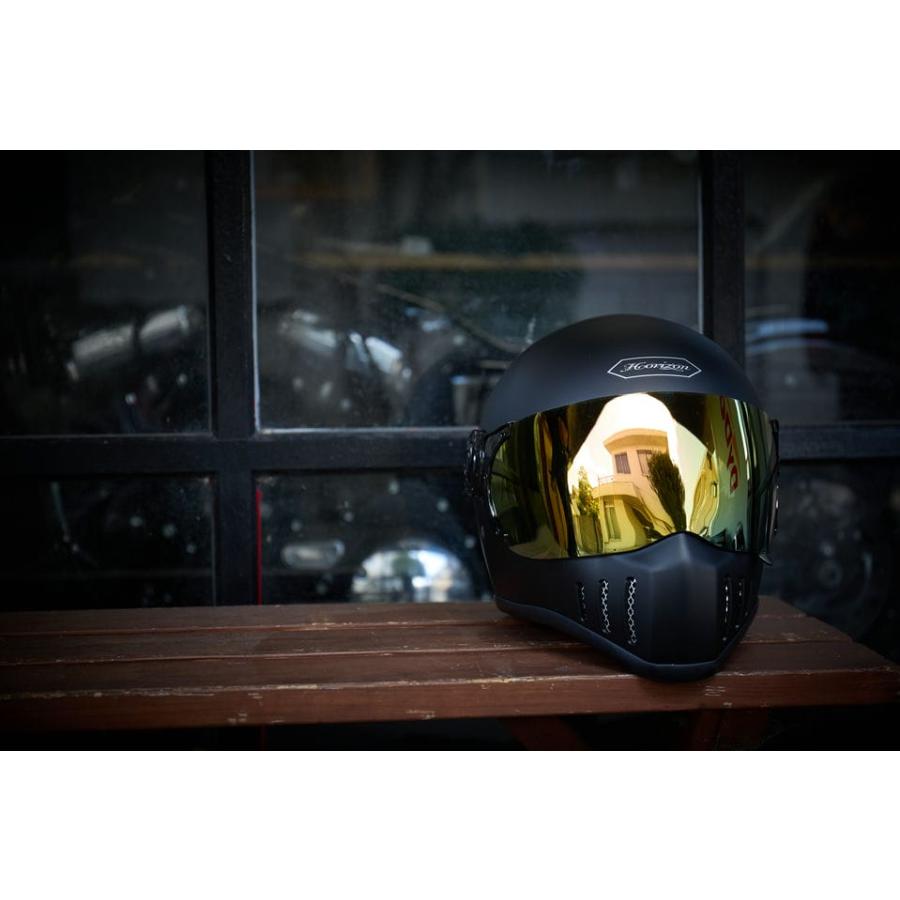 HORIZON JADE ジェイド バイクヘルメットMATTE　BLACK マットブラック｜horizon-helmet｜10