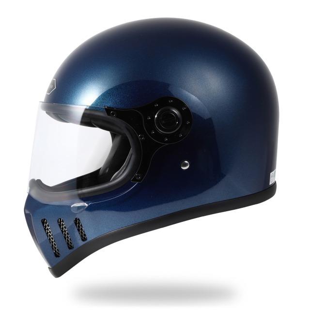 HORIZONハーレーヘルメットJADE ジェイド バイクヘルメットFROW GLOSS BLUE フローグロスブルー｜horizon-helmet｜02